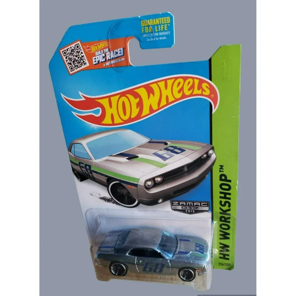 2015 Hot Wheels DODGE CHALLENGER CONCEPT ZAMAC 017 2015 HW Workshop 234/250 1:64